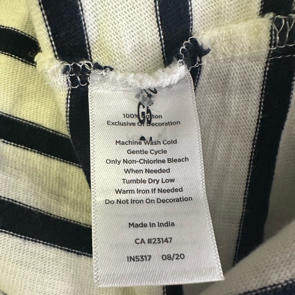 Talbots women’s striped penguin holiday shirt size large petite - Picture 2 of 6